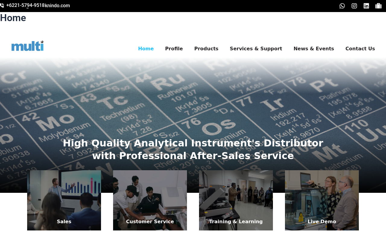 Screenshot of multiteknindo.com