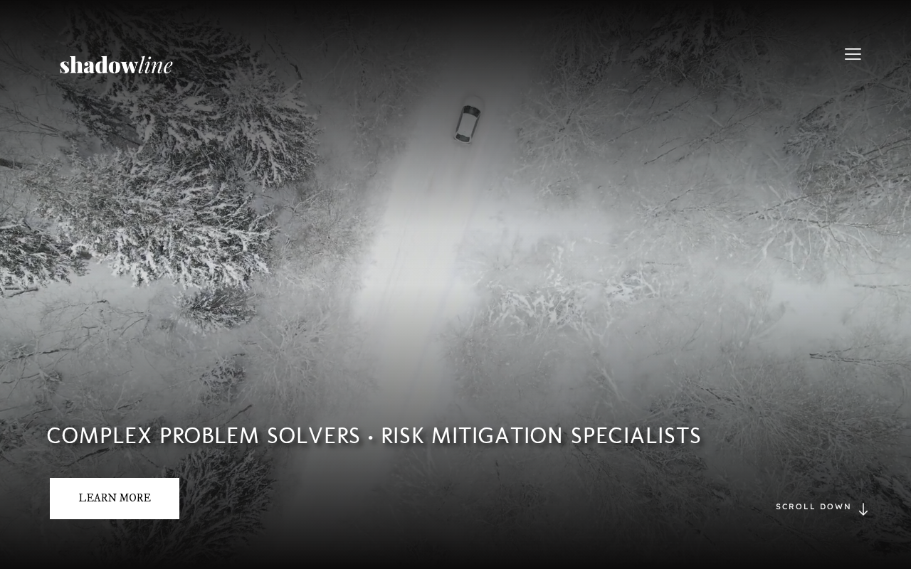 Captured page preview of shadowlineinvestigations.com