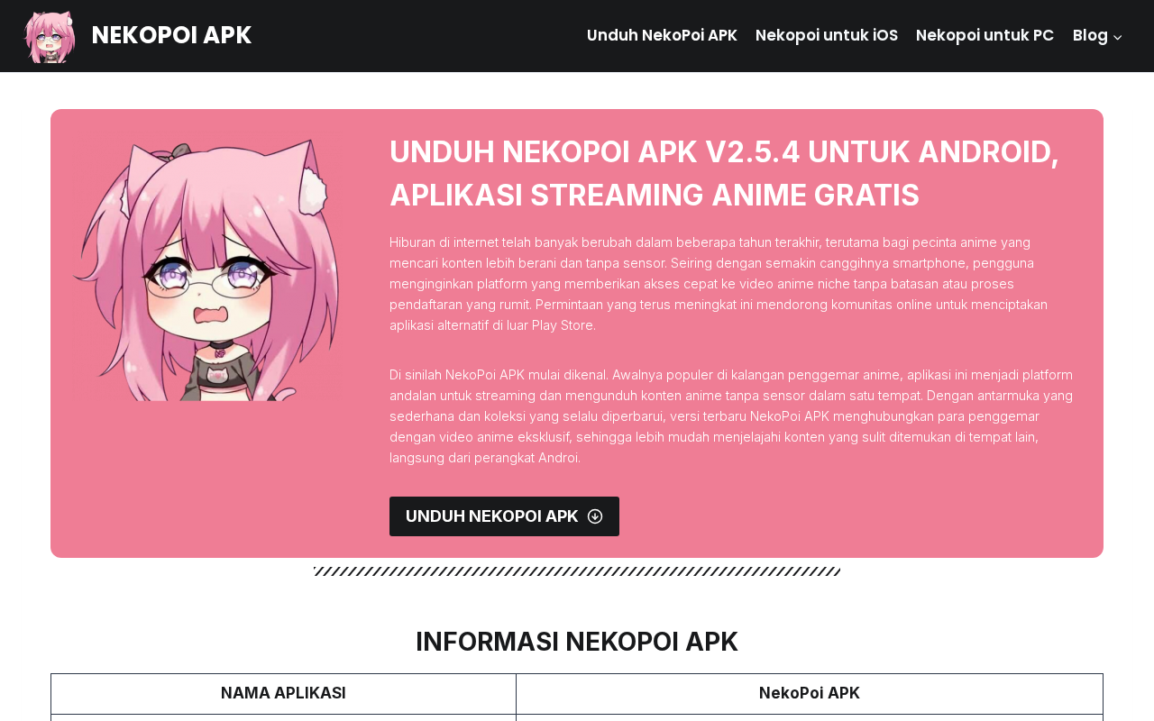 Screenshot of nekopoi.pk