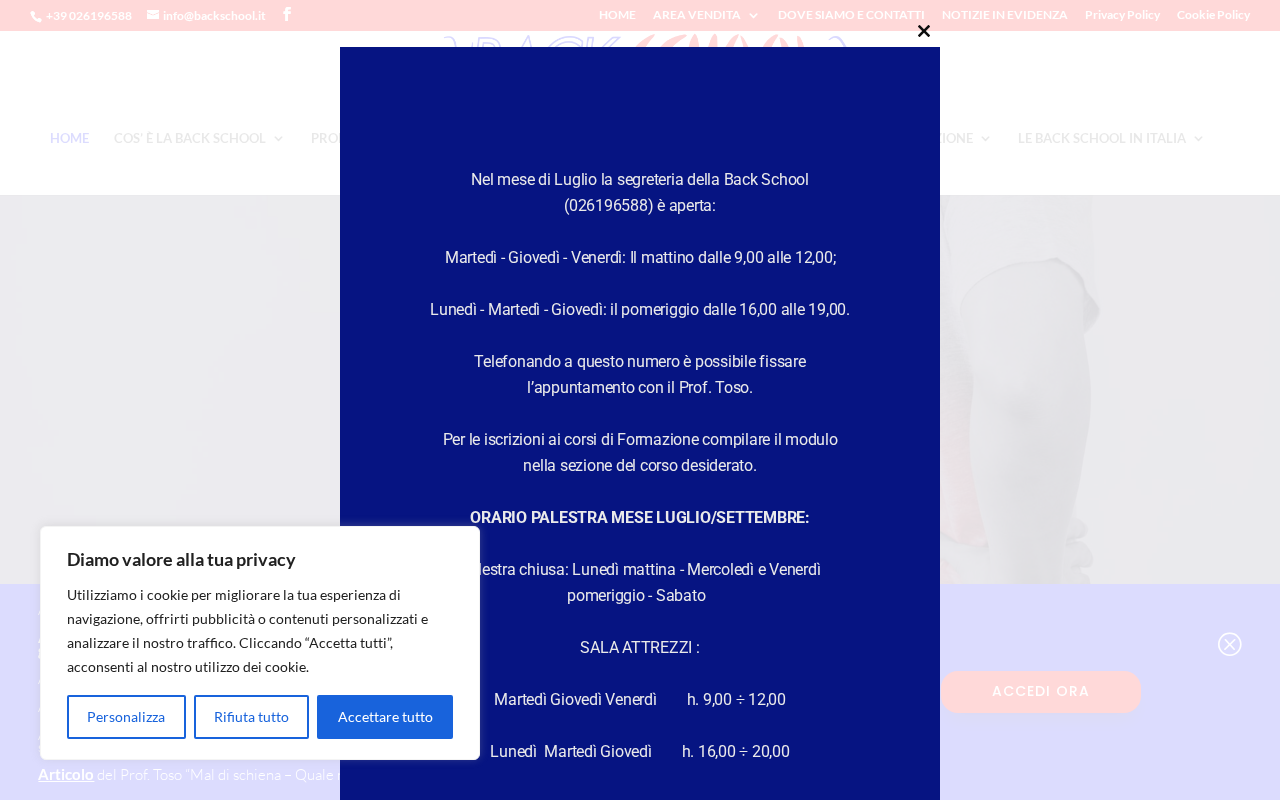 Screenshot of backschool.it