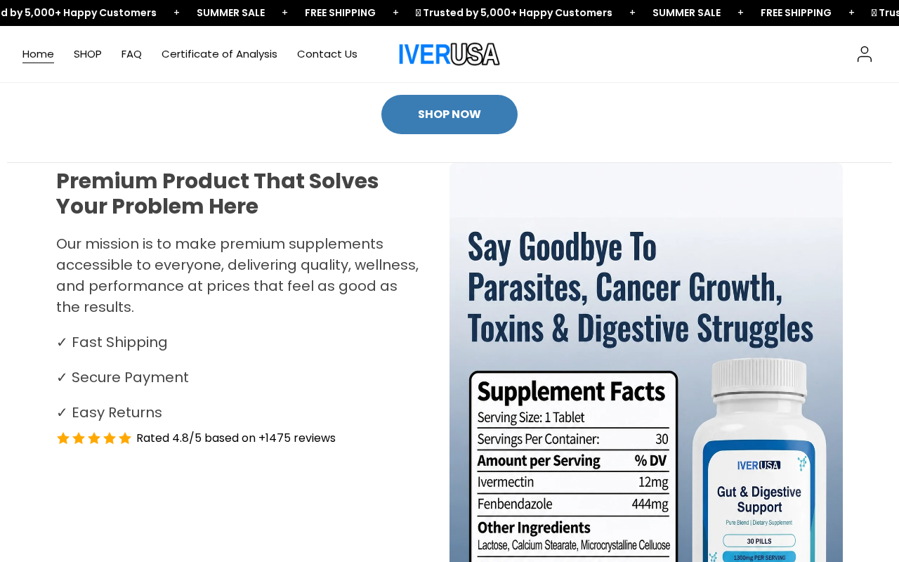 Screenshot of iverusa.com