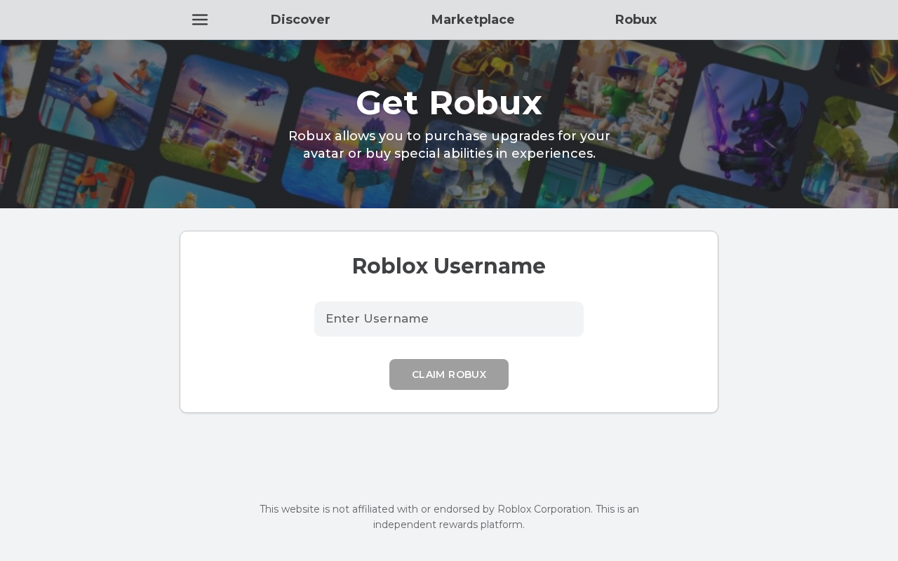 Screenshot of v0-robloxi.vercel.app