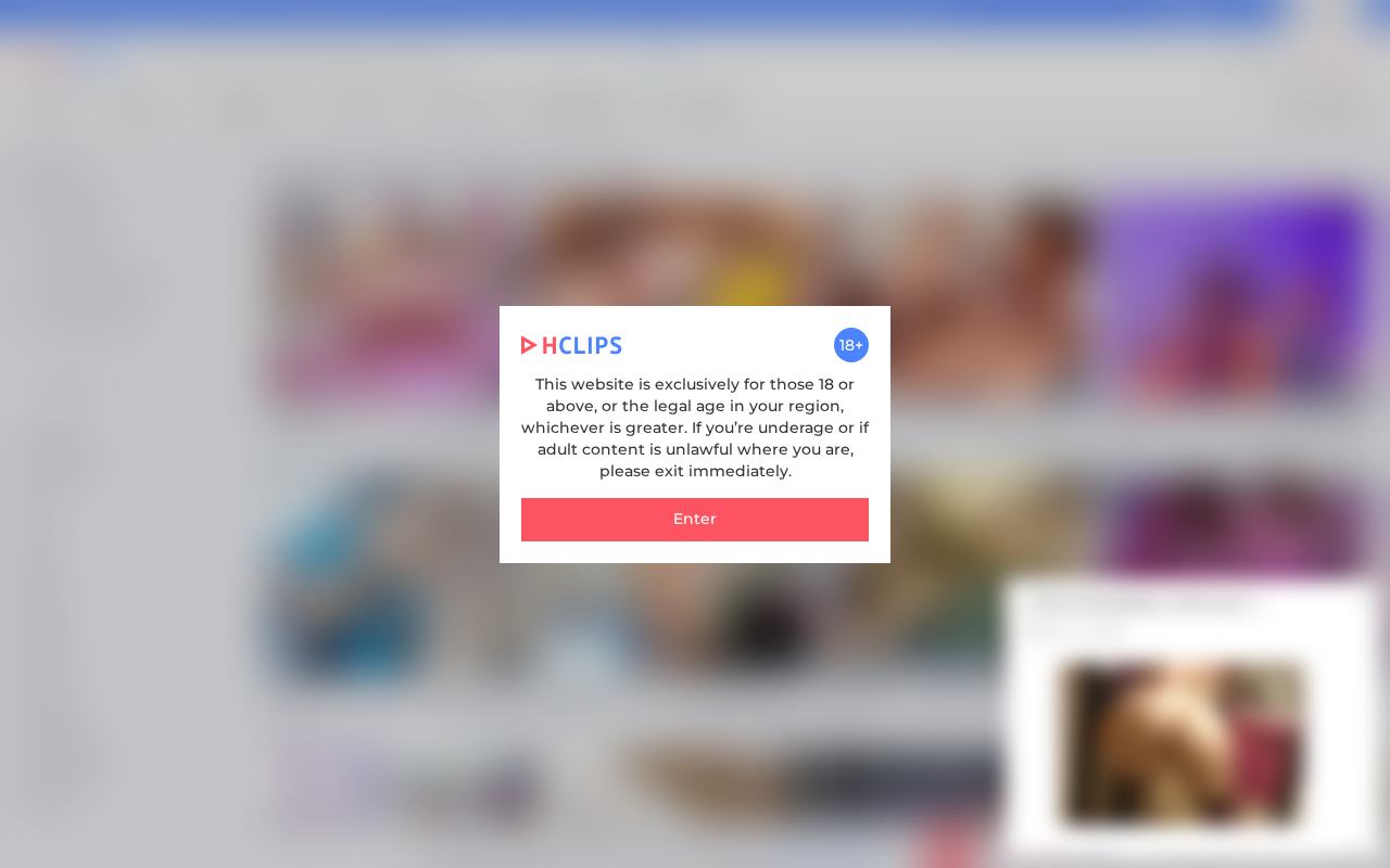 Screenshot of hclips.com