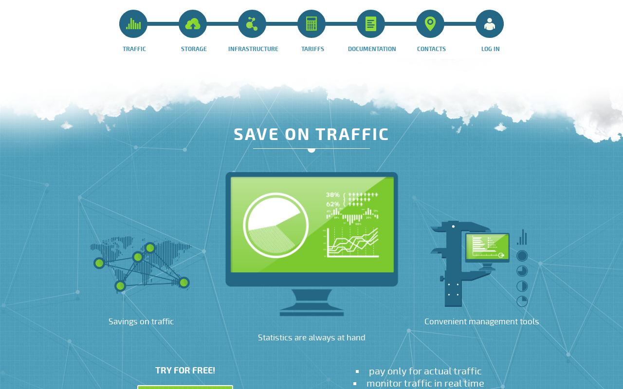 Screenshot of zerocdn.com