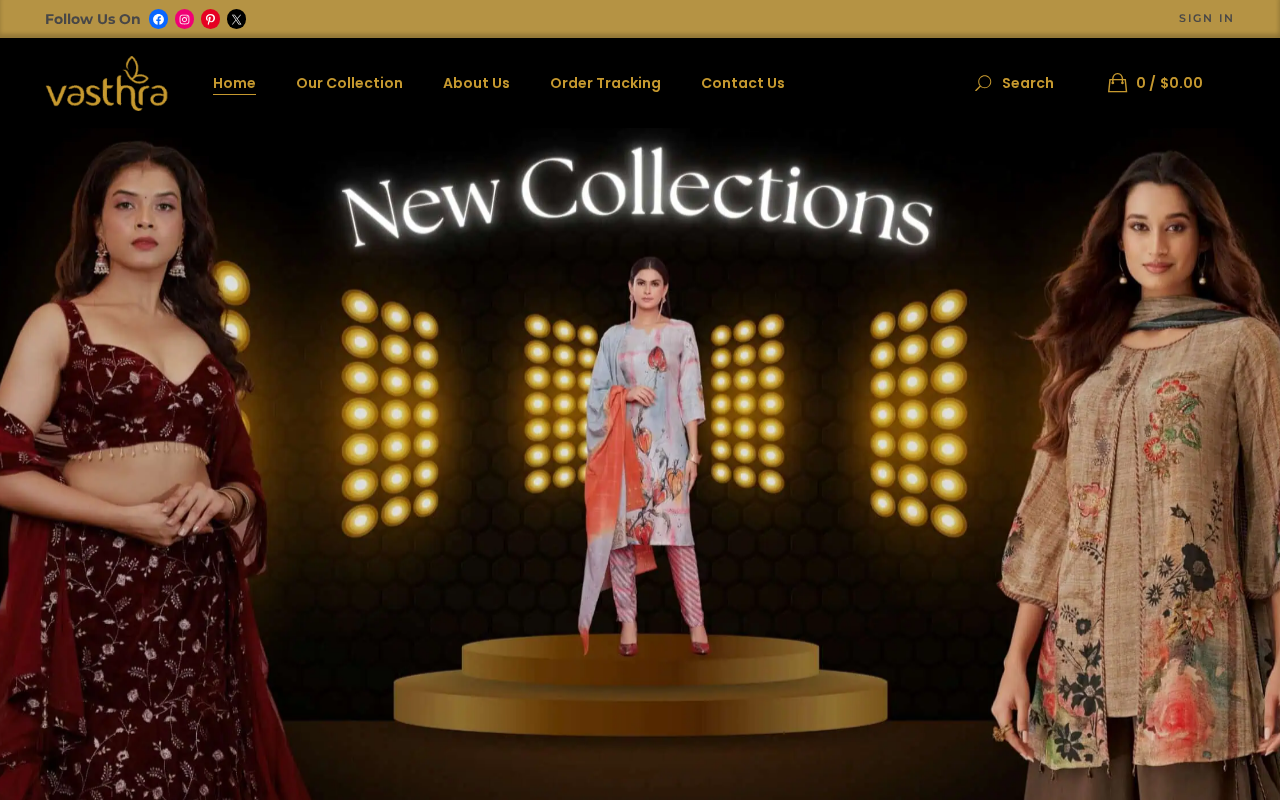 Screenshot of vasthra.com.au