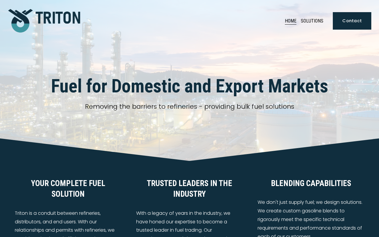 Screenshot of tritontrading.com