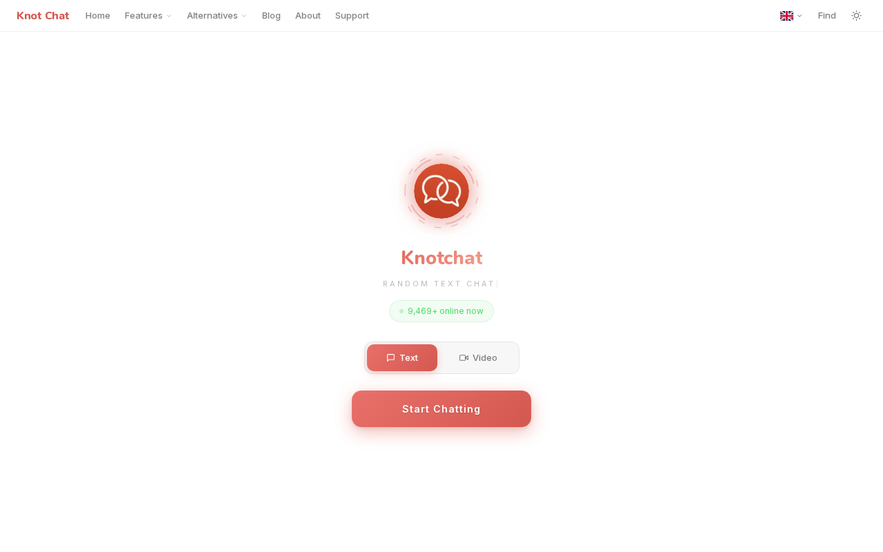 Screenshot of knot.chat