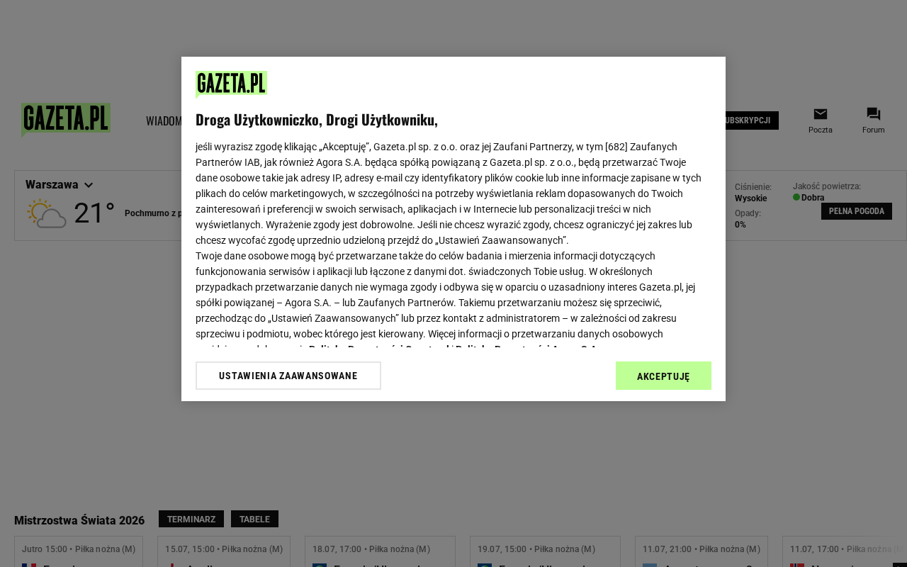 Screenshot of gazeta.pl