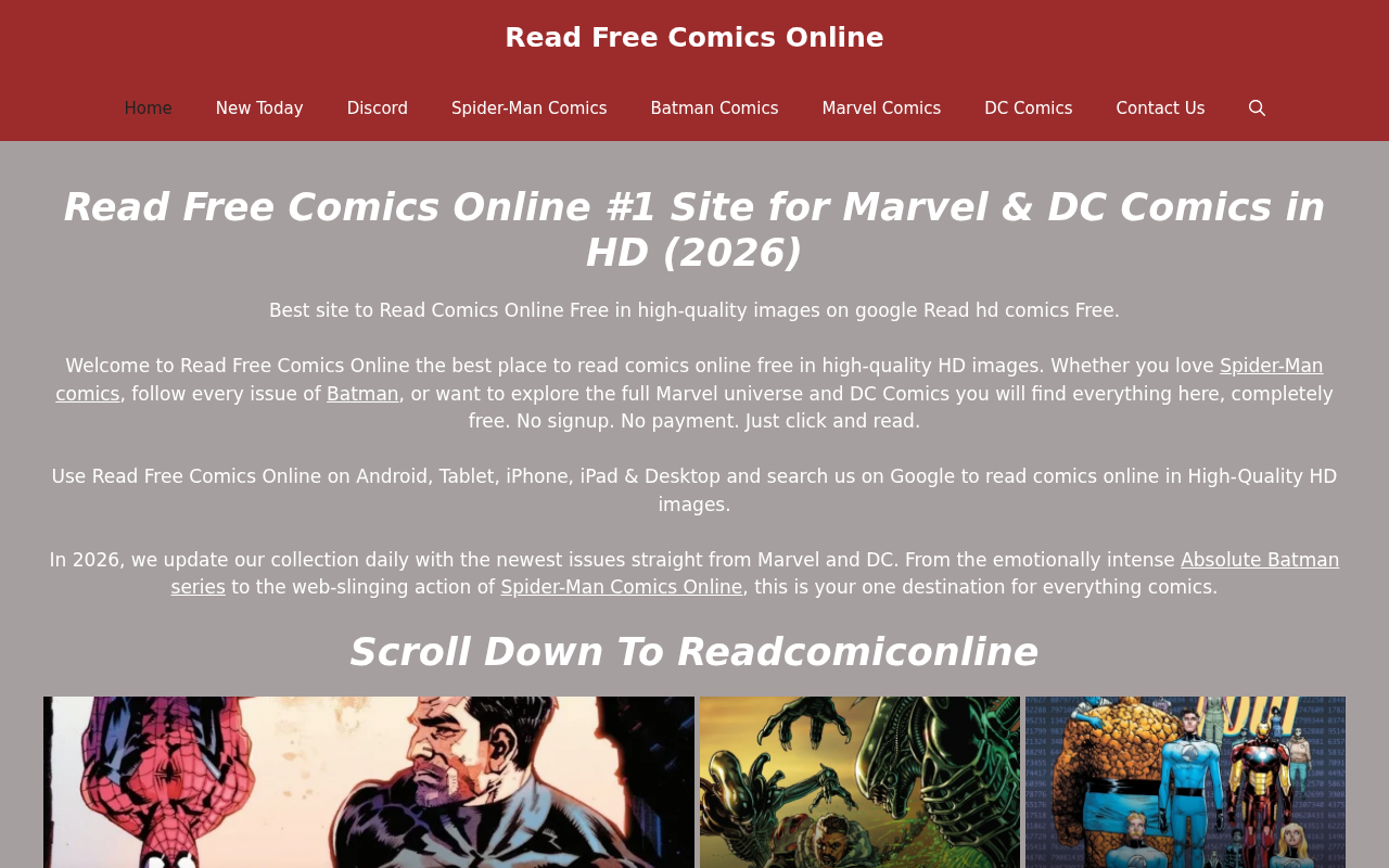 Screenshot of readfreecomicsonline.com