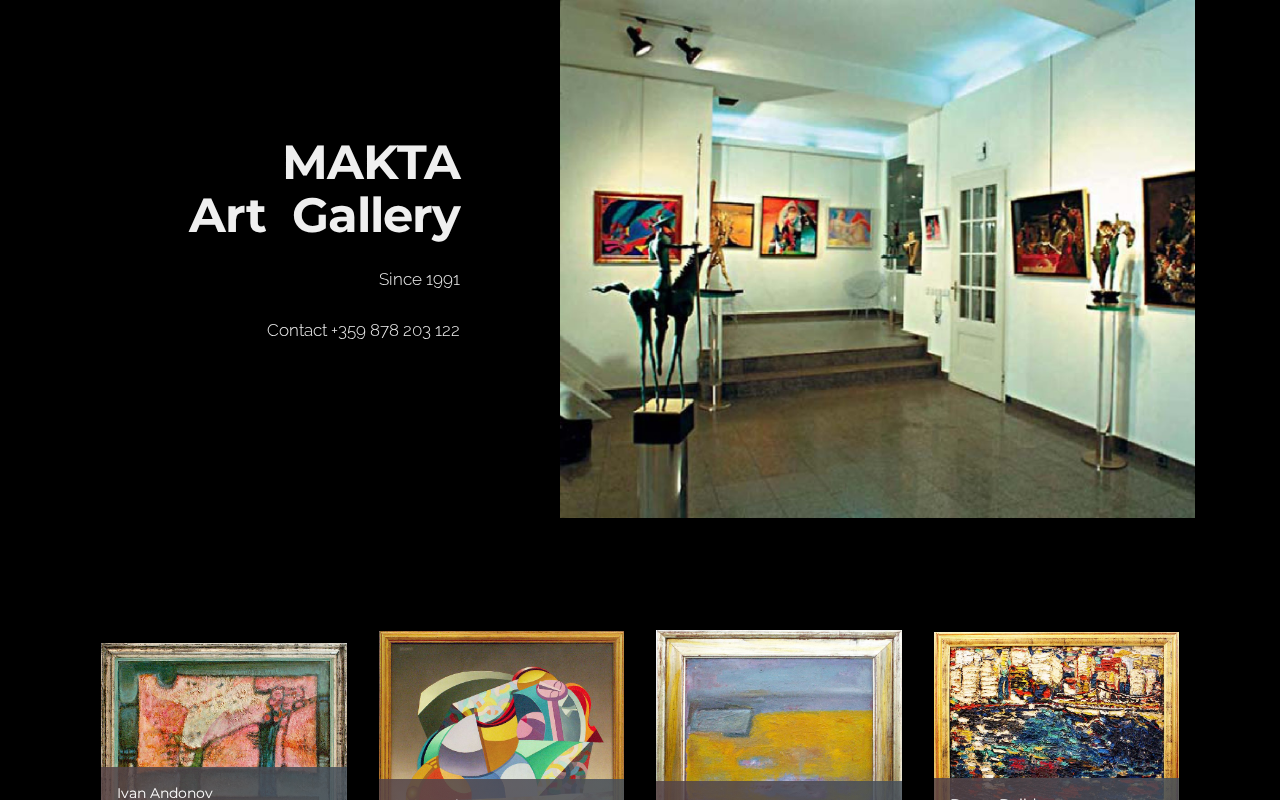 Screenshot of makta.com
