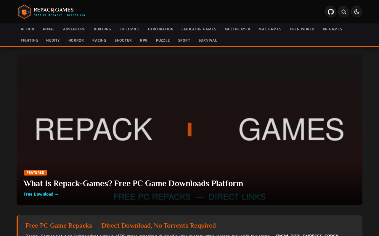 Screenshot of repack-games.net