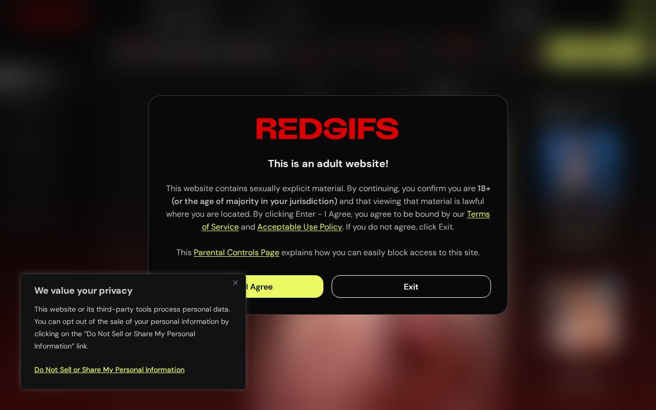Captured page preview of www.redgifs.com