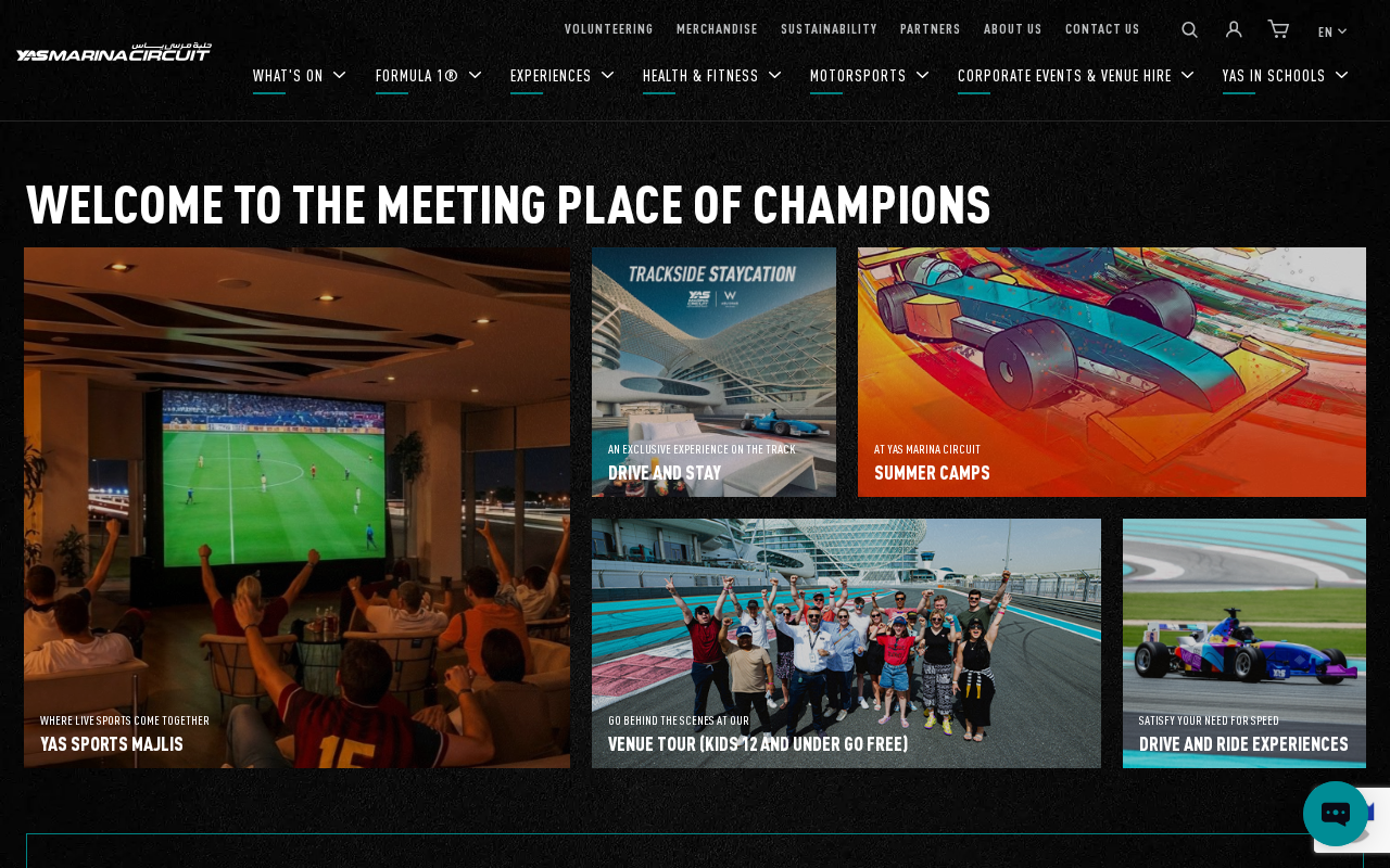 Screenshot of yasmarinacircuit.com