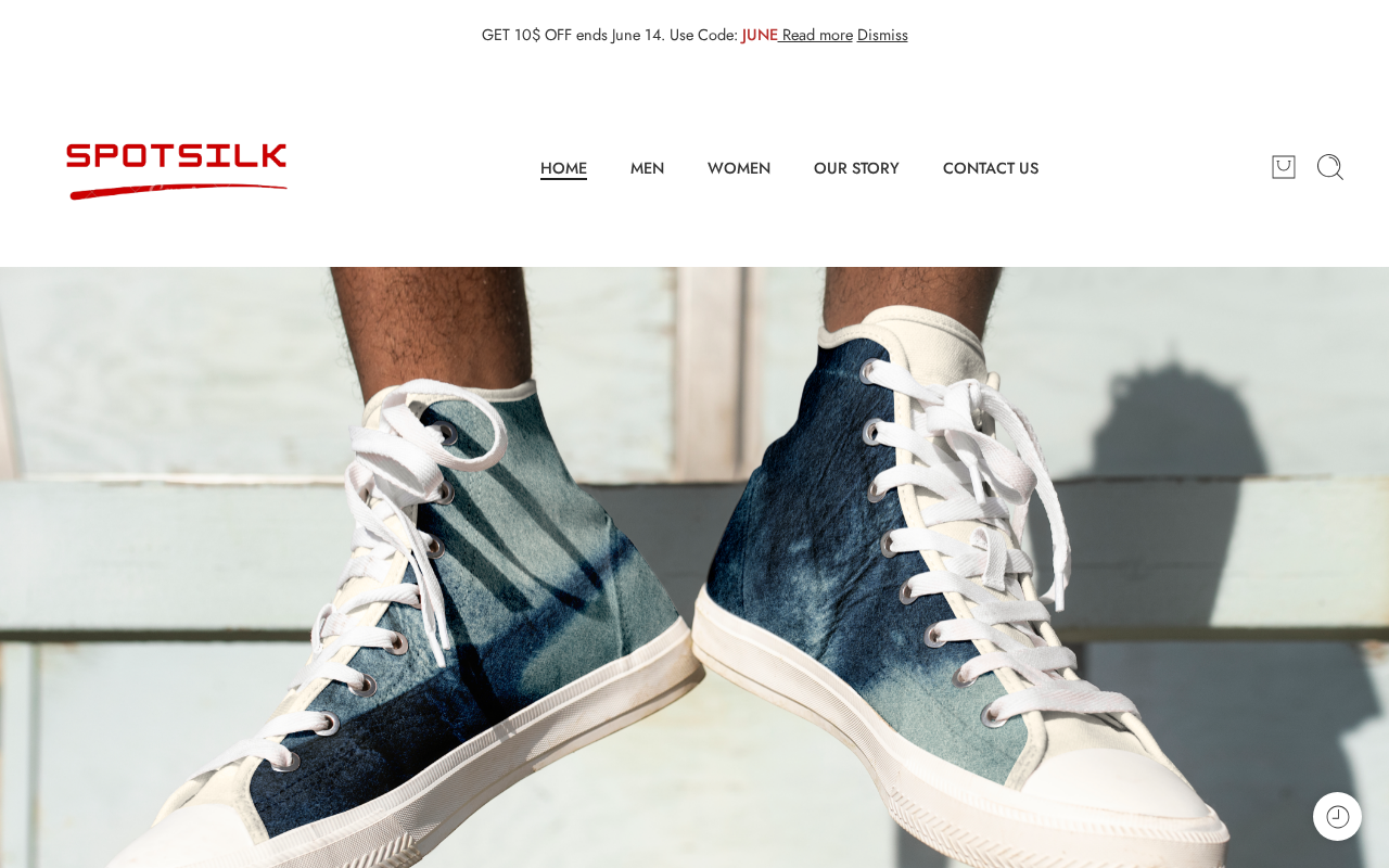 Screenshot of spotsilk.com