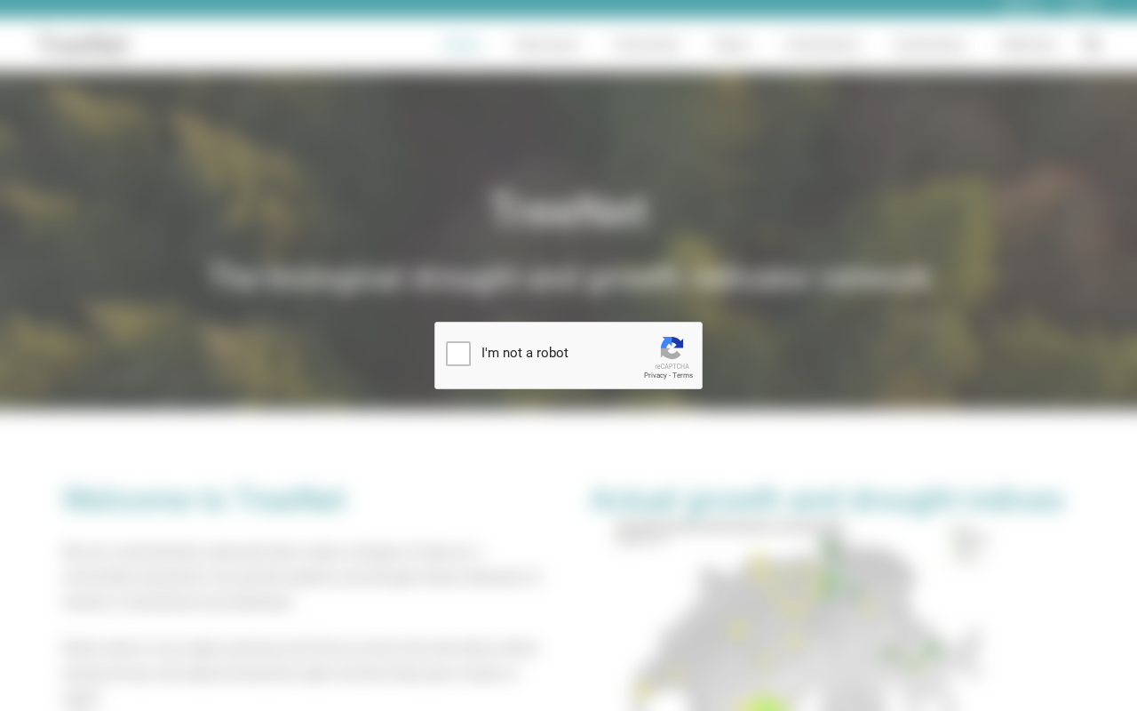 Screenshot of treenet.info