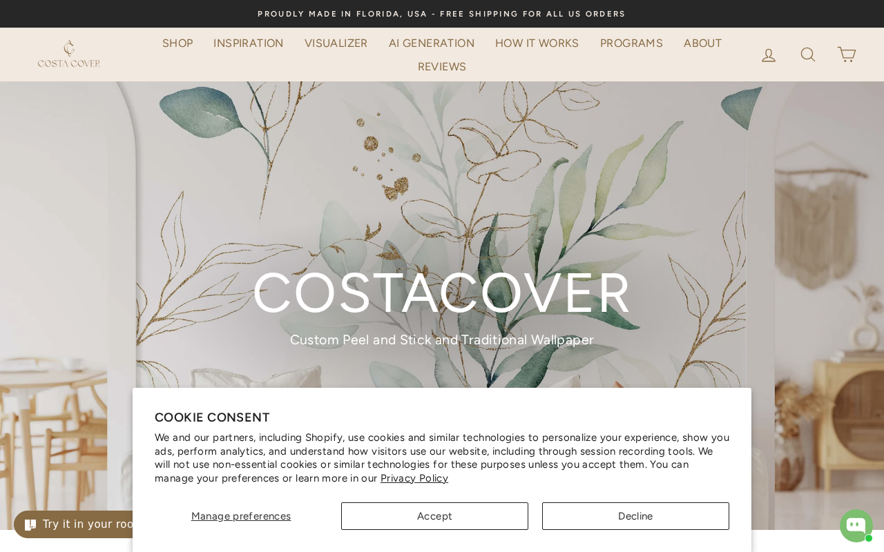 Screenshot of costacover.com