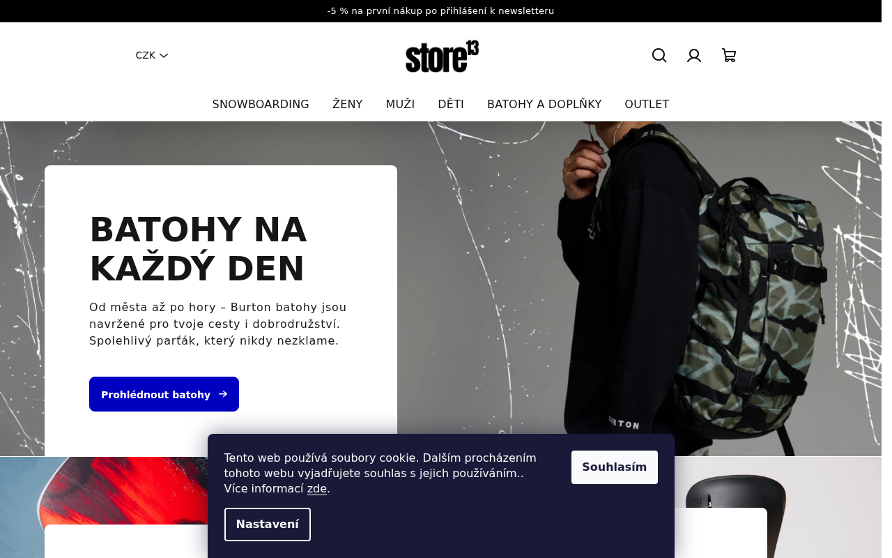 Screenshot of store13.cz